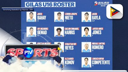 Caelum Harris, pangungunahan ang Gilas Youth sa FIBA U16 Asian Championship