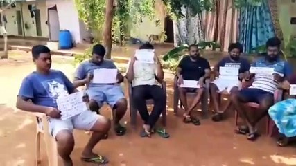 விடுதலை கோரி திருச்சி சிறப்பு முகாம் ஈழத் தமிழர்கள் 19-வது நாளாக போராட்டம்