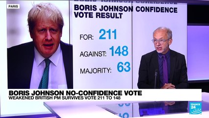 UK's wounded Johnson presses on despite Tory rebellion