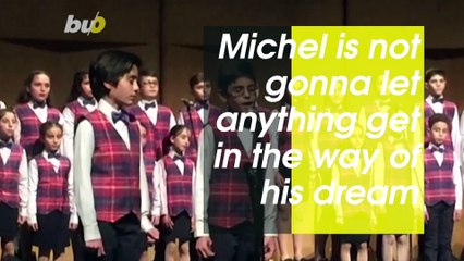 Visually-Impaired Syrian Teenager Aims for International Stardom