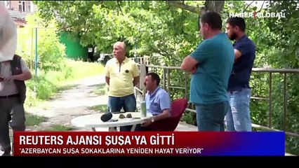 Reuters Azerbaycan'ın işgalden kurtardığı Şuşa'ya gitti