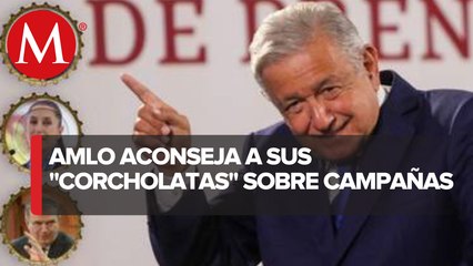 “Trabajen 16 horas y promuévanse tres”: AMLO a 'corcholatas'