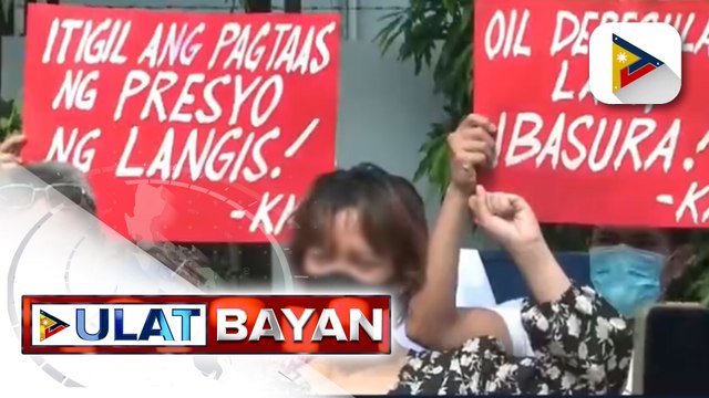 Ilang transport groups, nagsagawa ng kilos-protesta dahil sa mataas na presyo ng krudo