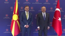 Turkish, North Macedonian foreign ministers meet in Ankara