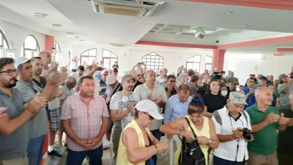 Mersin’de ÇED toplantısı olaylı bitti