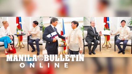 Find out what Marcos discussed with envoys from Spain, Germany, and Morocco