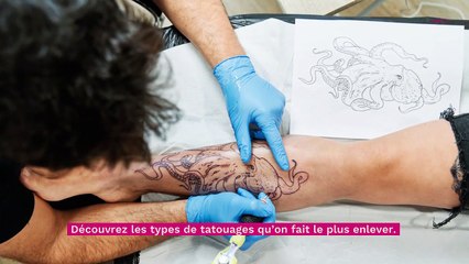 Voici les 3 types de tatouages qu’on fait le plus enlever