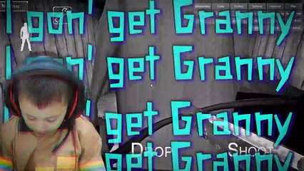 GIANT GRANNY MOD + TINY GRANNY STARTS FIRE (FGTEEV Skit _ Gameplay)