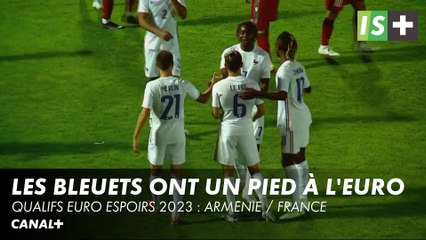 Les Bleuets ont un pied à l'Euro - Qualifs Euro espoirs 2023 : Arménie / France