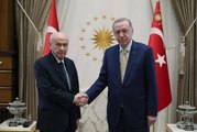 Cumhurbaşkanı Erdoğan ve Bahçeli arasındaki sürpriz görüşme sona erdi! İşte iki liderin görüştüğü 4 önemli konu başlığı