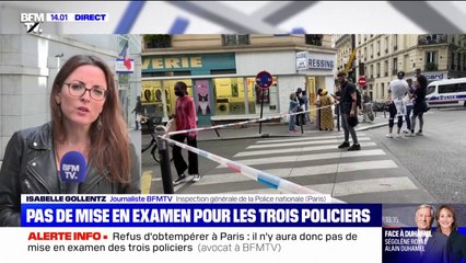 Refus d'obtempérer: pas de mise en examen pour les trois policiers qui devraient donc sortir libres