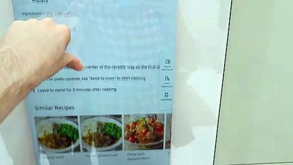Panel táctil frigorífico Bespoke Samsung 2022