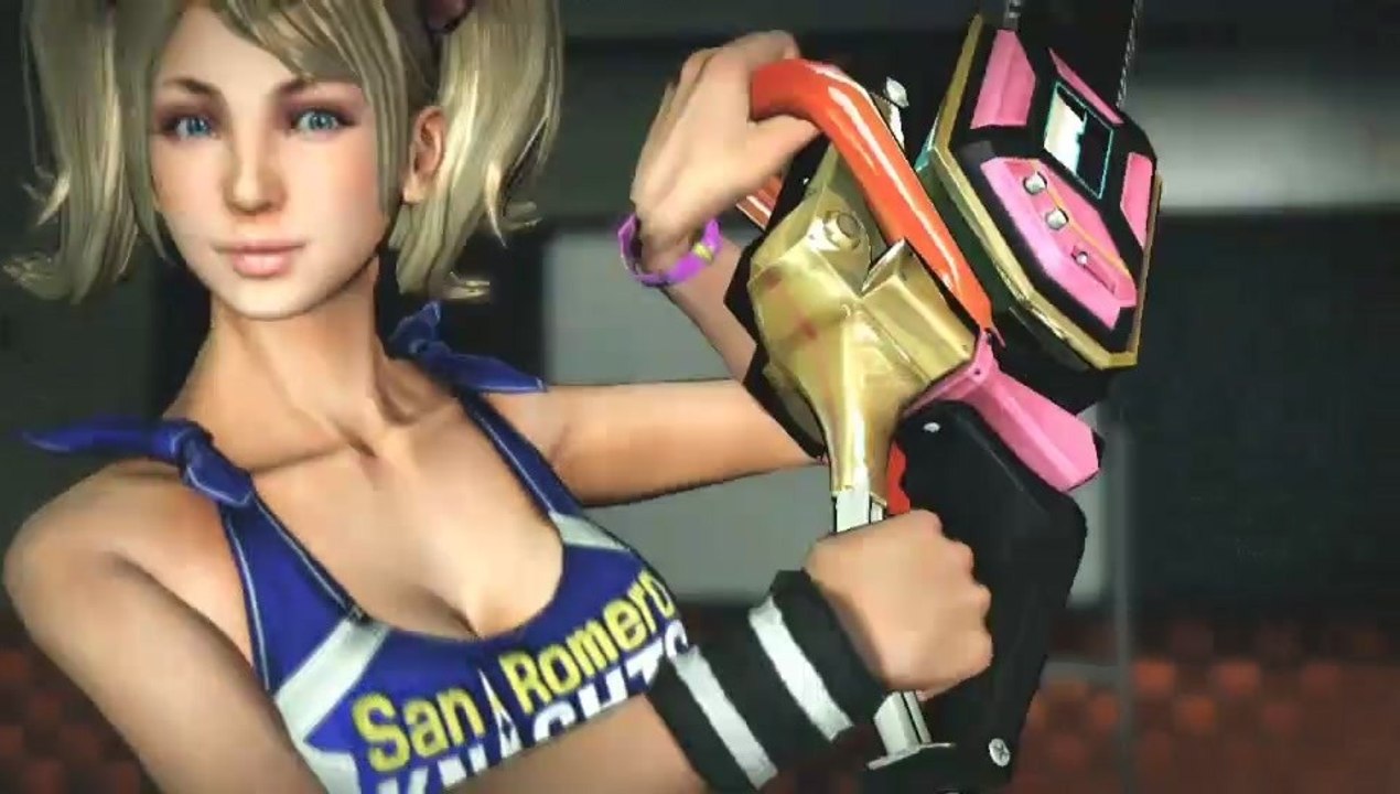 Lollipop chainsaw - sprecher-trailer mit »harley quinn« und »lex luthor«