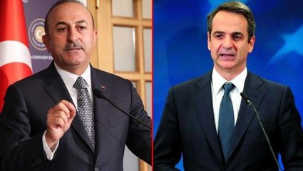 Çavuşoğlu'ndan Miçotakis'e zehir zemberek yanıt: Ağlayıp durmayın, mektuplarımıza adam gibi yanıt verin