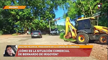 ¿Cómo es la situación comercial de Bernardo de Irigoyen?