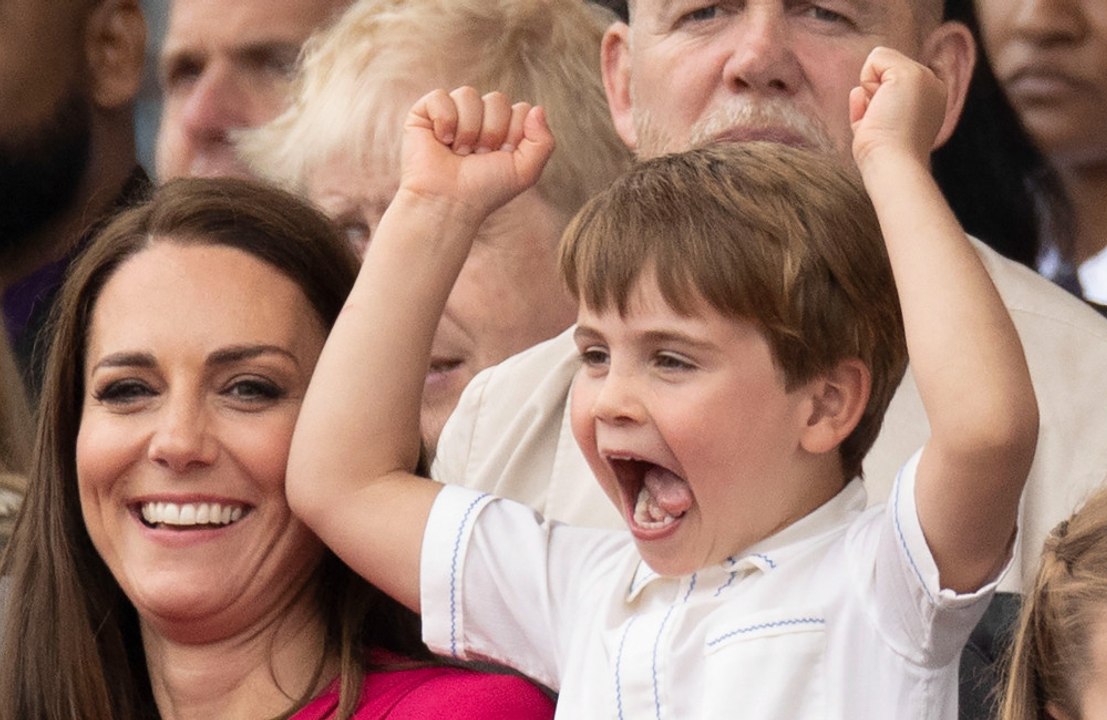 Prince Louis' mischievous antics made photographers  laugh