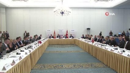 Karadağ Cumhurbaşkanı Djukanovic, Türk iş dünyasıyla bir araya geldi