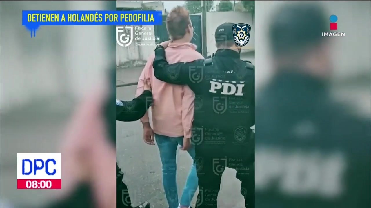 Cae presunto líder de red internacional de pedó...
