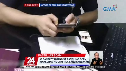 43 sangkot umano sa pastillas scam, kinasuhan ng graft sa Sandiganbayan | 24 Oras