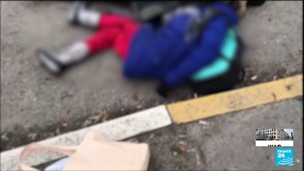 Ukraine: "I discovered their death on Twitter" testifies a bereaved husband and father