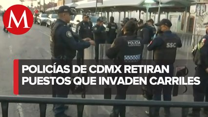 SSC retira puestos semifijos de La Lagunilla y La Merced, CdMx