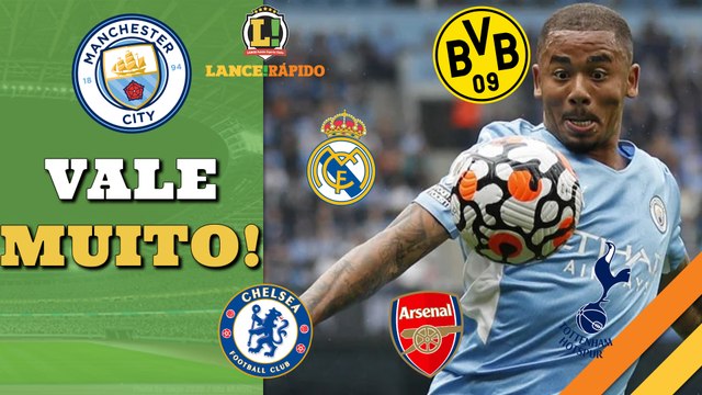 LANCE! Rápido: City define preço por Gabriel Jesus, sorteio da Copa do Brasil e mais!