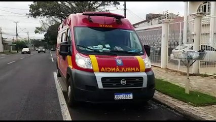 Criança de um ano fica ferida ao sofrer queda de cadeirinha na Rua Cuiabá
