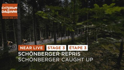 #Dauphiné 2022 - Étape 3 / Stage 3 - Schönberger repris / Schönberger caught up