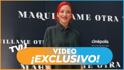 Regina Blandón cambia de look para su próxima película 'Maquíllame otra vez'