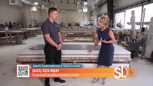 Granite Transformations of Greater Phoenix makes their countertops right here in Arizona