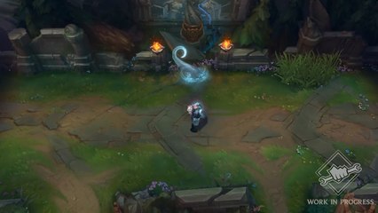 Prévia do PBE das novas skins Lua Nevada para Caitlyn, Zayn e Illaoi  — Vídeo: Riot Games/Divulgação