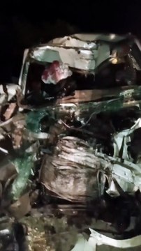 बाड़मेर में ट्रेलर-जीप की भीषण भिड़ंत में 8 की मौत, सभी एक ही परिवार के