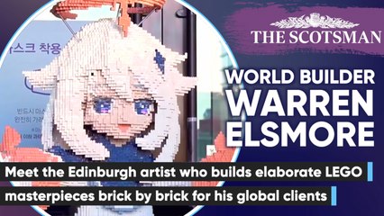 Meet Edinburgh's LEGO artist Warren Elsmore