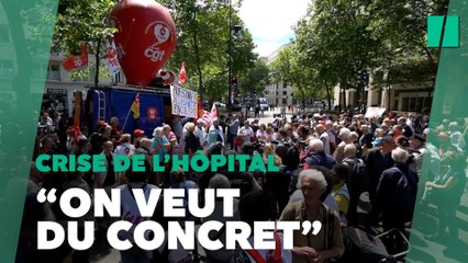 Ces soignants en ont marre du bla-bla face à la crise de l'hôpital