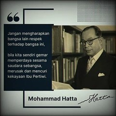 Kata-kata Mutiara Mohammad Hatta (Bung Hatta) Part 1