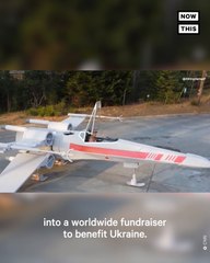 'Star Wars' Fan Builds X-Wing Replica