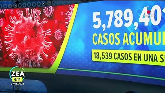 Covid-19 en México: contagios y fallecimientos