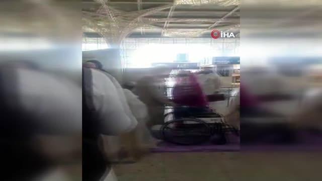 Suudi Arabistan'da Türk hacı adaylarına anlamlı karşılama