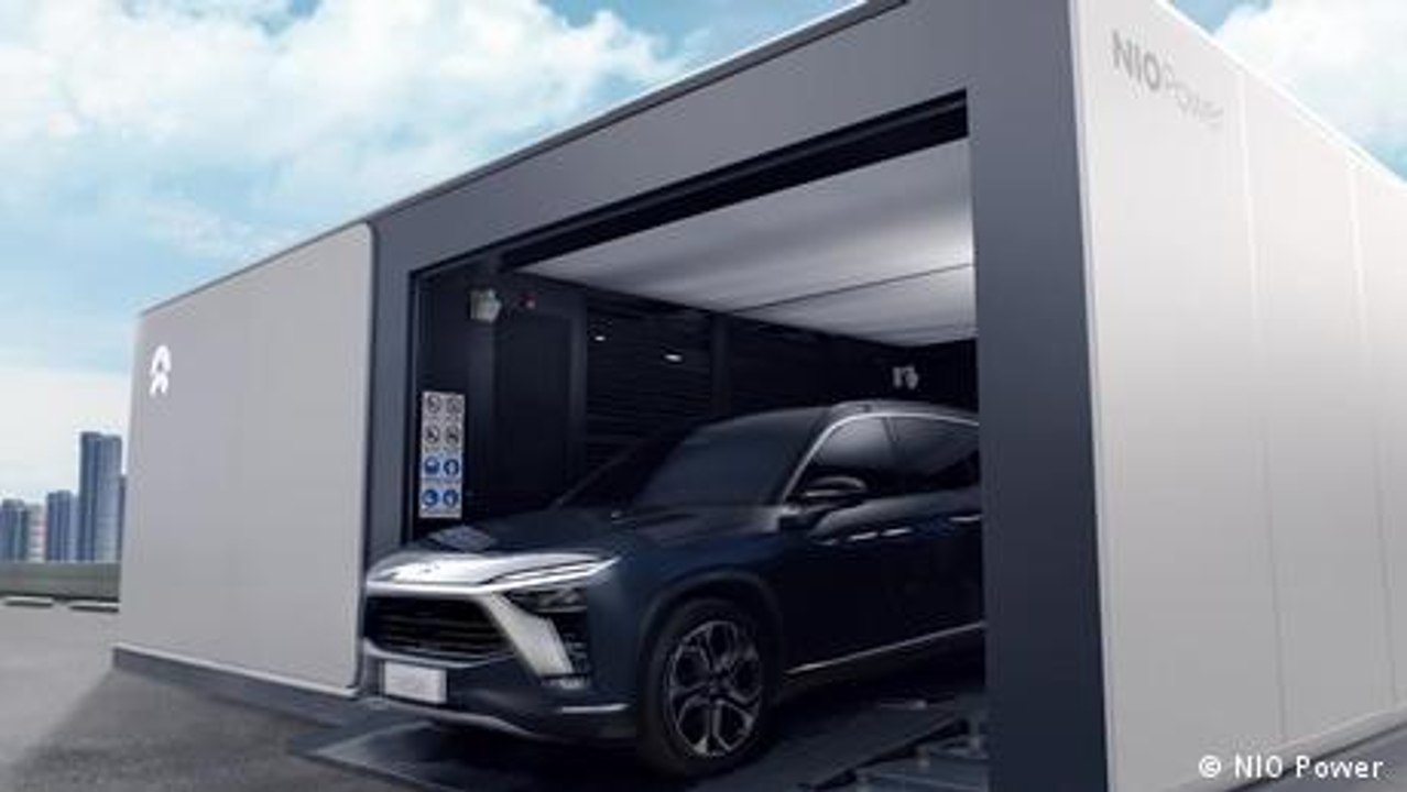 Nio: Batteriewechsel für größere Reichweite