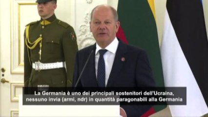 下载视频: Scholz: Germania è principale sostenitore Ucraina con invio armi