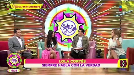 Lola Cortés reacciona al debut de Yahir como conductor