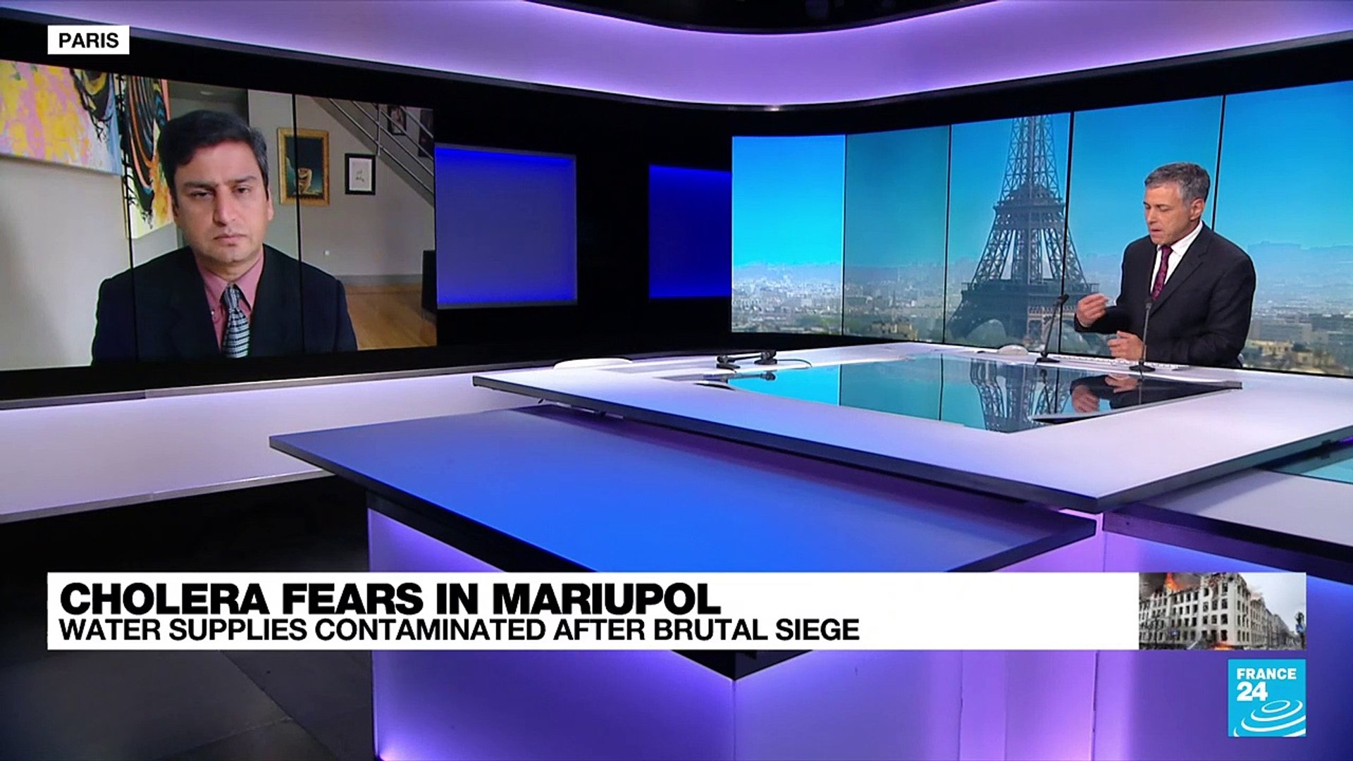 War in Ukraine: Cholera fears in Mariupol