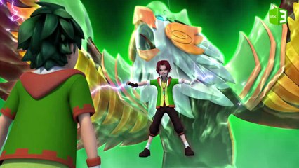 النسر النفاث يتألم أمام تنين الإعصار