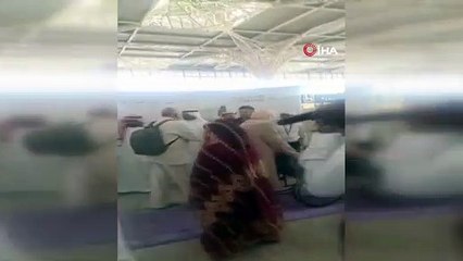 İlk Türk hac kafilesine Suudi Arabistan’da anlamlı karşılama