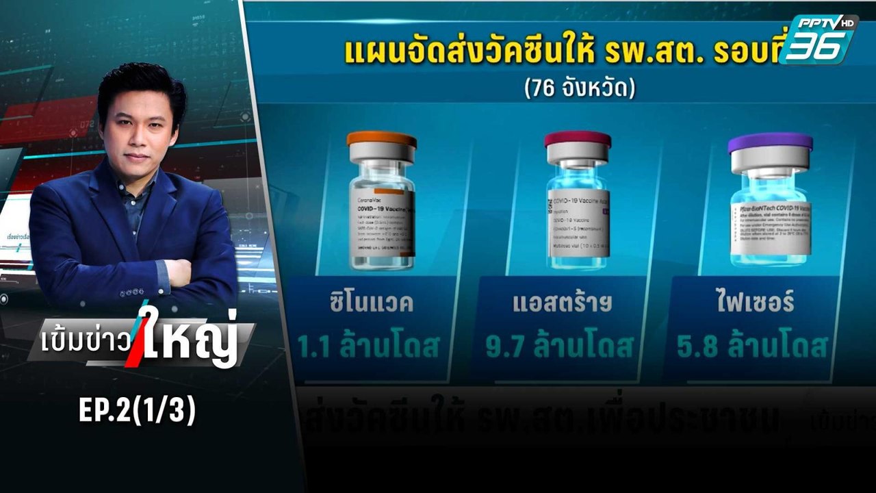 สธ.ย้ำส่งวัคซีนให้ รพ.สต.เพื่อประชาชน | เข้มข่า...
