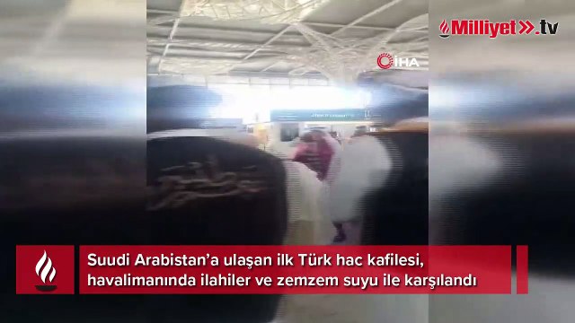 Suudi Arabistan’da Türk hacı adaylarına anlamlı karşılama
