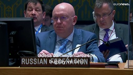 Rus Büyükelçi, AB Konseyi Başkanı Michel konuşurken BM oturumunu terk etti