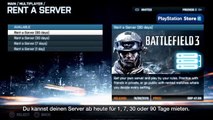 Battlefield 3 - Trailer zur »Rent a Server«-Option