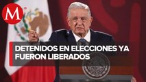 AMLO acusa detenciones arbitrarias y levantones en jornada electoral