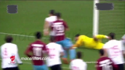 Ümraniyespor 4-1 1461 Trabzon [HD] 05.12.2018 - 2018-2019 Turkish Cup 5th Round 1st Leg